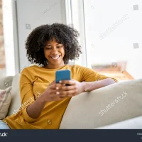 smiling-at-phone